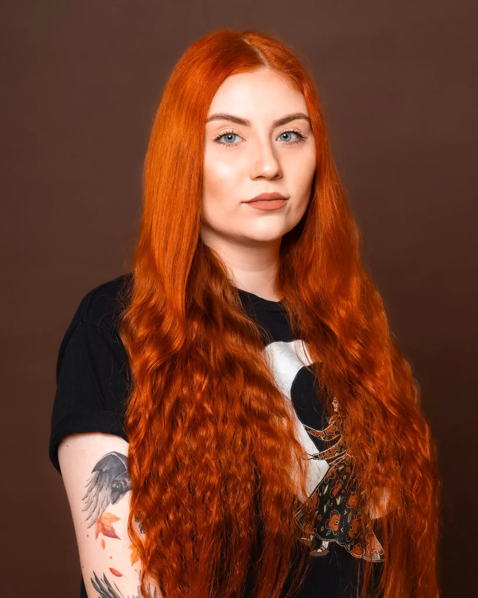 Fotografka ZwierzoKadru na brązowym tle